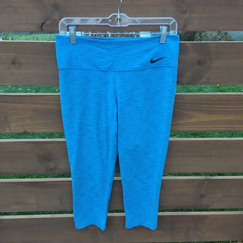 Blue Nike Leggings